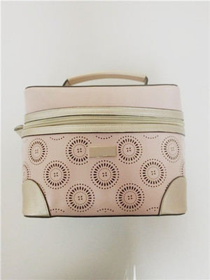 韓版新款印花PU皮化妝包大容量收納包和可愛的攜性旅行包組合