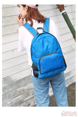 【2017新款女雙肩包廠家批發(fā)定制超輕防水旅行包公司禮品贈(zèng)送收納包851】高碑店市泗莊弘盛箱包加工廠 - 產(chǎn)品庫(kù)