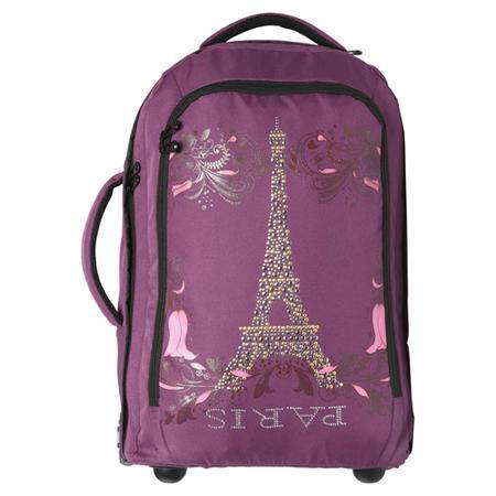 夢(mèng)幻巴黎系列 牛津面料 女款登機(jī)箱包單拉桿旅行包 單拉桿包20寸 11200323