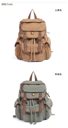 【意向】帆布旅行包!大容量男女款!求團購!