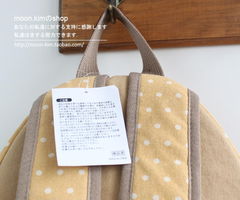 撞色帆布波點背包 森系女生旅行包 雙肩包 學生包